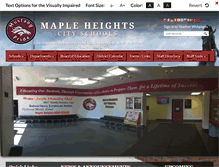 Tablet Screenshot of mapleschools.com
